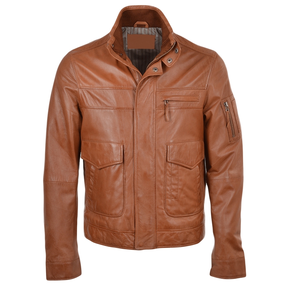 Men Fashion Leather Garments