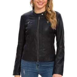 Women Fashion Leather Jackets